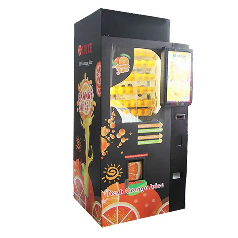 Fresh Orange Juice Vending Machines Automatic Smart Touch Screen Fruit Juice Extractor Customized Payment Kiosk for Sale