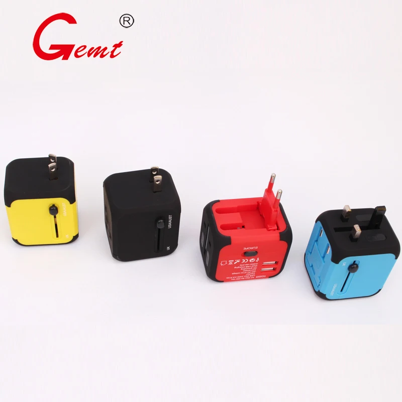 Travel Adapter International Universal Power Adapter All-in-one  Worldwide Wall Charger for UK/EU/AU/Asia