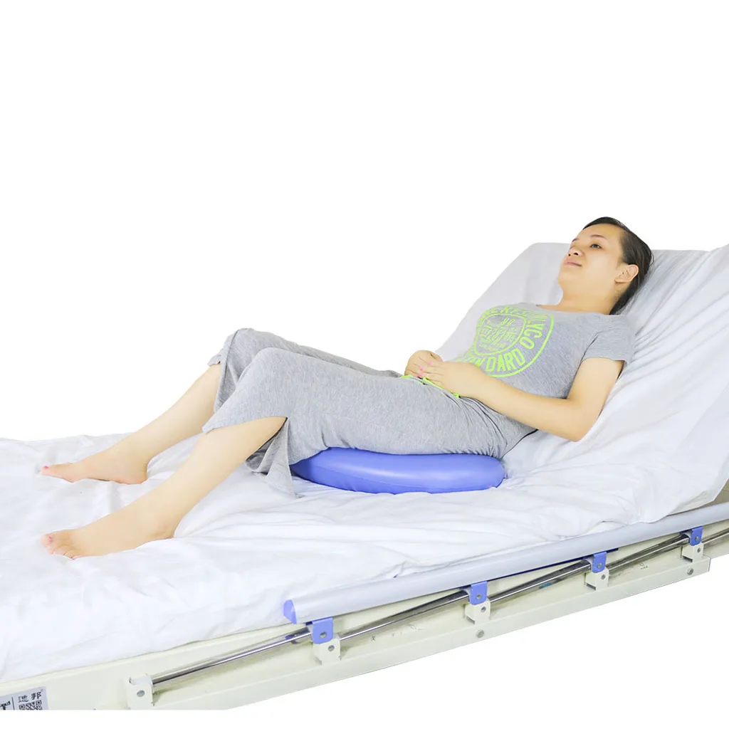 2Pcs Inflatable Bedpan Prevent Bedsore Decubitus Decubitus Seat Cushion for Elderly Outpatient Bedridden People