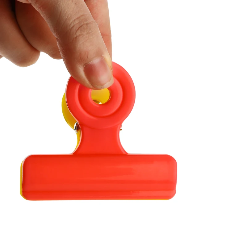 8 Teile/los Multifunktions Tasche Chip Clips, Frische Lebensmittel Clips, Foto Datei Klemmen, Verschiedene Farben Luft Engen Dichtung Griff für Küche Dichtung – Detail 9