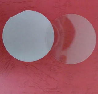 Substrato de janela de safira 2 polegadas, lado duplo, polido, tamanho pode ser personalizado-4 e 6 polegadas