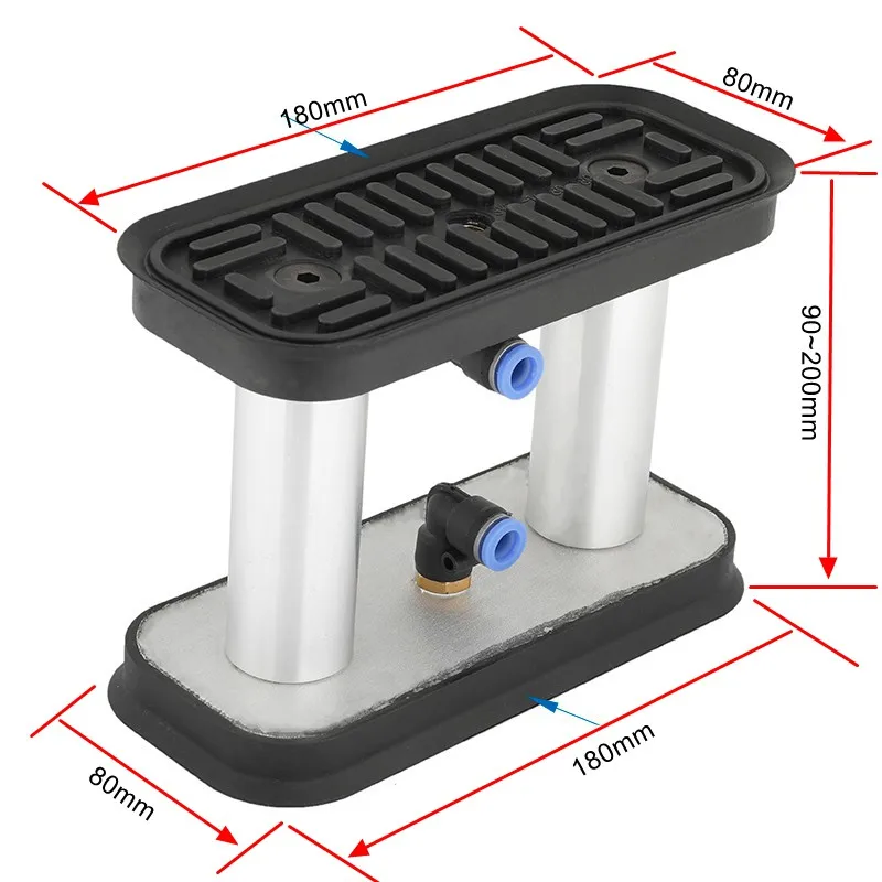 Size 180mm * 80mm CNC Vacuum Suction cup For Glass stone CNC machinery ,INTEMAC work centers