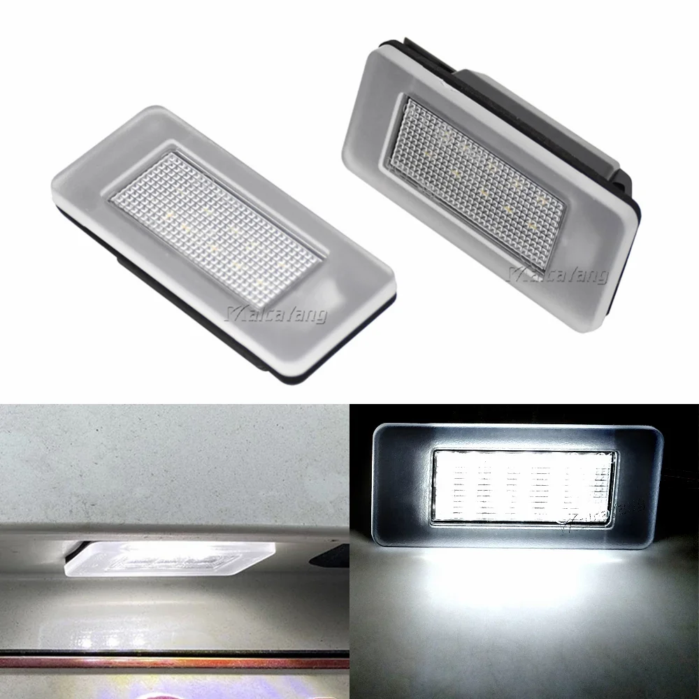 High Quality SMD White Led Number License Plate Lights For Nissan Serena C27 2016- Altima 2019- Error Free Lamp Car Styling view 4