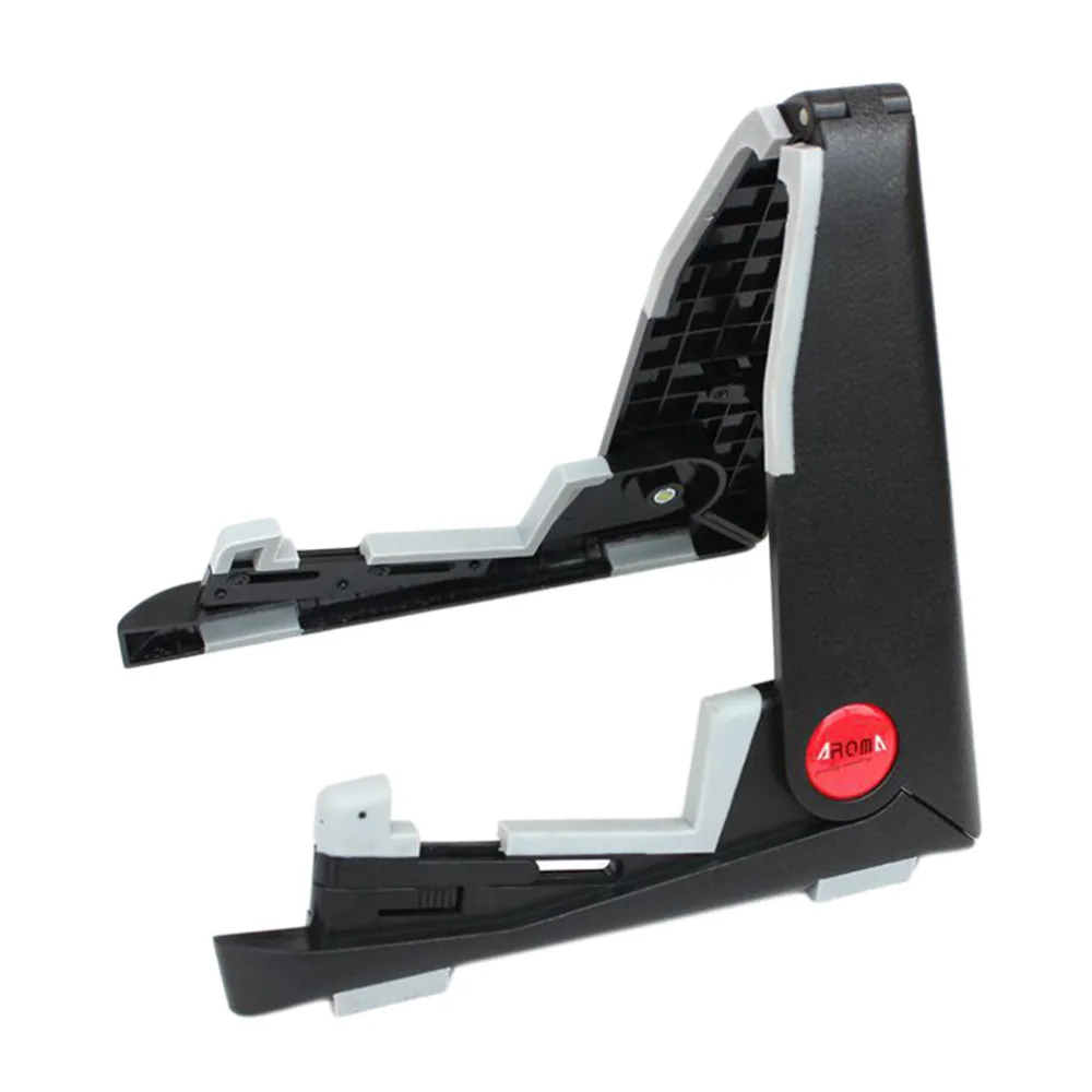 Ukulele Guitar Support Rack Foldable Stand Holder A-Frame Mount Violin Bracket Guitar Ukulele Violin Holder Anti-Slip Base