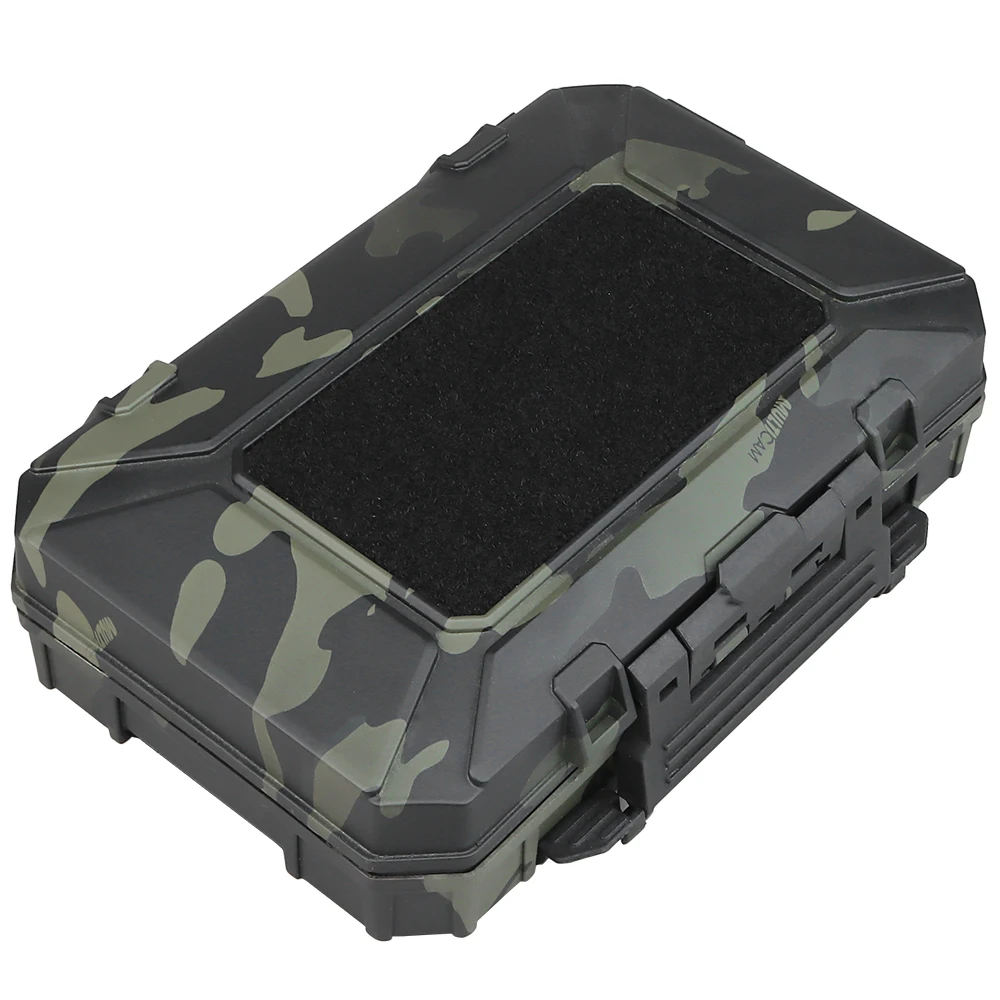 

Pistol Gun Critical Gear Case Tunable Hinge Lockable Storage Box Quick Molle Attachment System Tactical Paintball Accessories