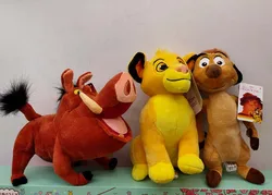 Officia Disney the Lion King Timon Kion Pumbaa Plush Toy Cute Stuffed Animals 20cm 8'' Boys Girls Kids Toys for Children Gifts