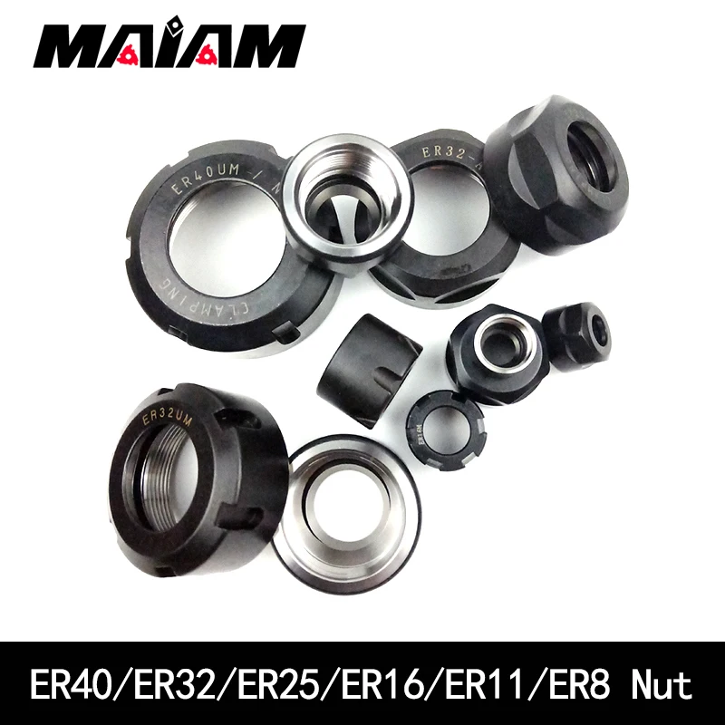 ER8 ER11 ER16 ER20 ER25 ER32 ER40 Nut A M UM SK10 SK16 CNC ER Engraving machine MS GER SK Nuts Chuck tool holder OZ20 OZ25 OZ32