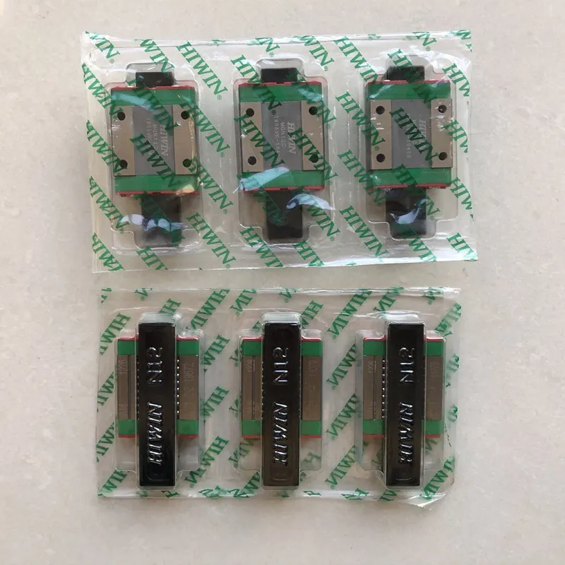 Imagem -04 - Hiwin Guia Linear Mgn12 150 200 250 300 330 350 400 450 500 550 Milímetros Ferroviário Mais Pcs Mgn12c Mgnr12c ou Mgn12h Bloco Carriage Cnc Pcs