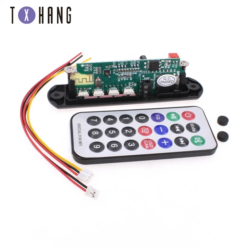 Wireless Bluetooth 12V MP3 WMA Decoder Board Audio Module USB TF Radio For Car image 5