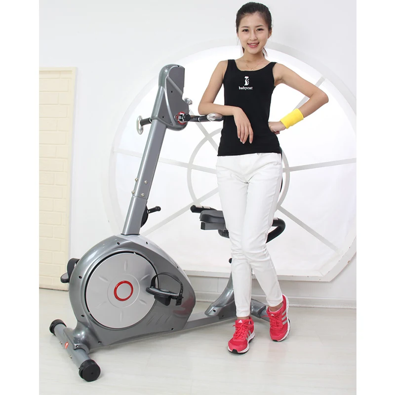 Indoor Exercise Bike Weight Loss Spinning Bike Fitness Equipment Recumbent Cycling Bike for hand Home Gym machine for training