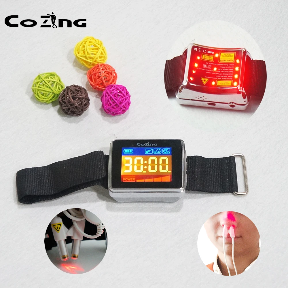 

New products 2020 Laser Physiotherapy Wrist Laser Watch Diode Hypertension Treatment Diabetic