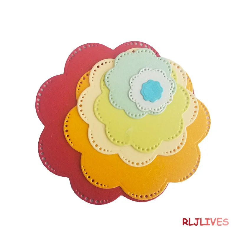 7 шт./компл. новые трафареты для рукоделия, Скрапбукинг/фотоальбом, декоративное тиснение, бумажные открытки для рукоделия