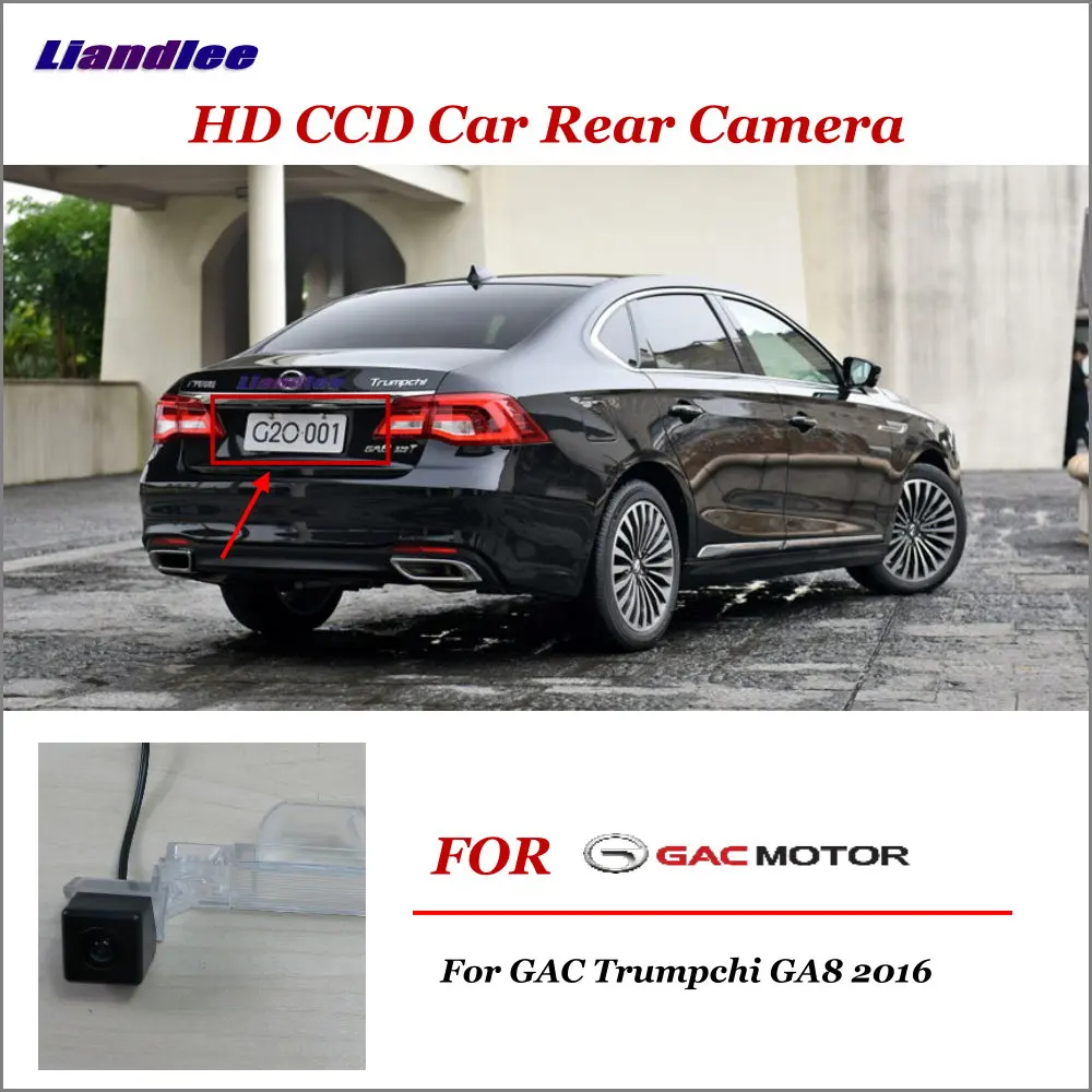 

HD CCD 1/3 Rearview Reverse Parking Camera For GAC Trumpchi GS5 GS5S GA8 2011-2018 2016 Car Rear View Back Backup CAM