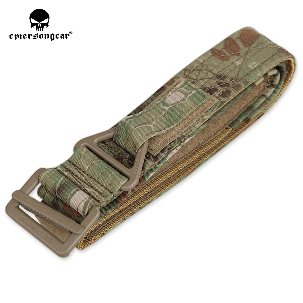 Imagem -03 - Emersongear Tático Cqb Rappel Cinto de Combate ao ar Livre Multicam Caça Airsoft Cintura Cinta Ciclismo Combate Tiro ao ar Livre Em5601