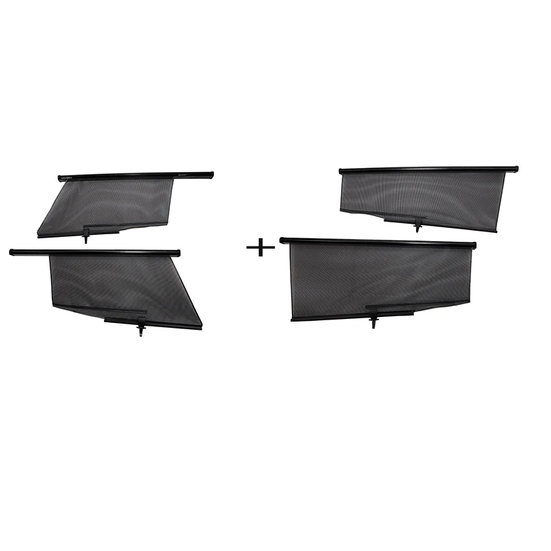 

2 pcs/4 pcs A Set Tesla Model 3 / Y Car Sun Shade Window for Tesla Model 3 Accessories Awning Drapes Roller ABS