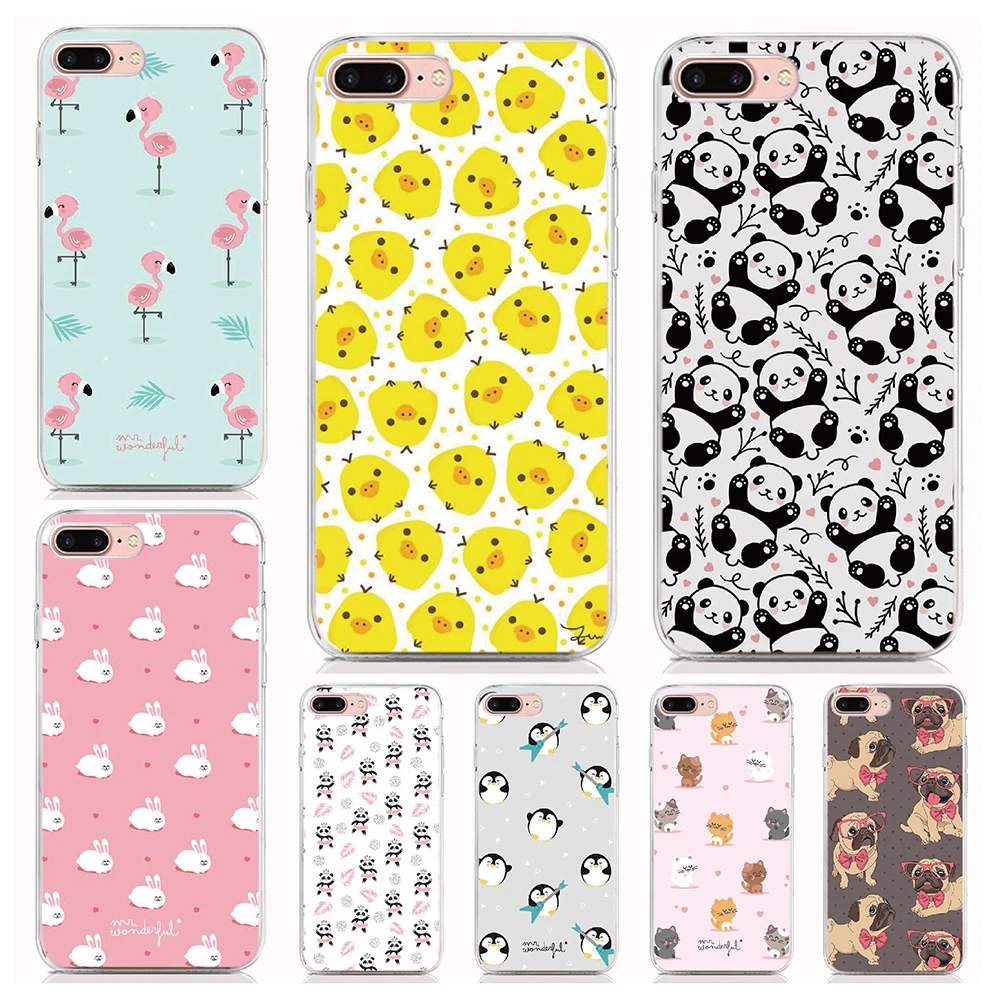 Soft Silicone Funny Animal Phone Case For Wiko Y81 Y61 Y80 Y70 Y60 Y50 View 5 Plus 4 3 Pro Wim Lite Cove