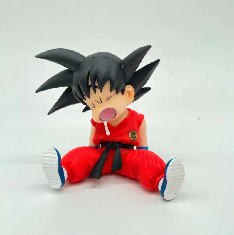 Anime Dragon Ball Figure Childhood Son Goku Model Toy GK Sleeping Scene Doll Decoration toys Gift 10CM Dragon Ball