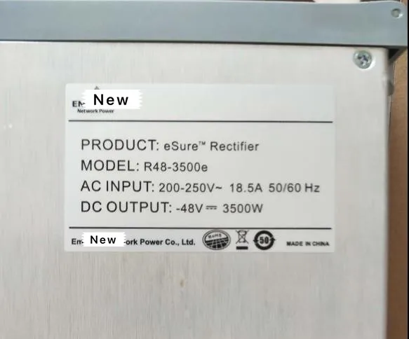 R48-3500E 48V3200W гарантирует Новое в оригинальной коробке. Обещали отправить в течение 24 часов