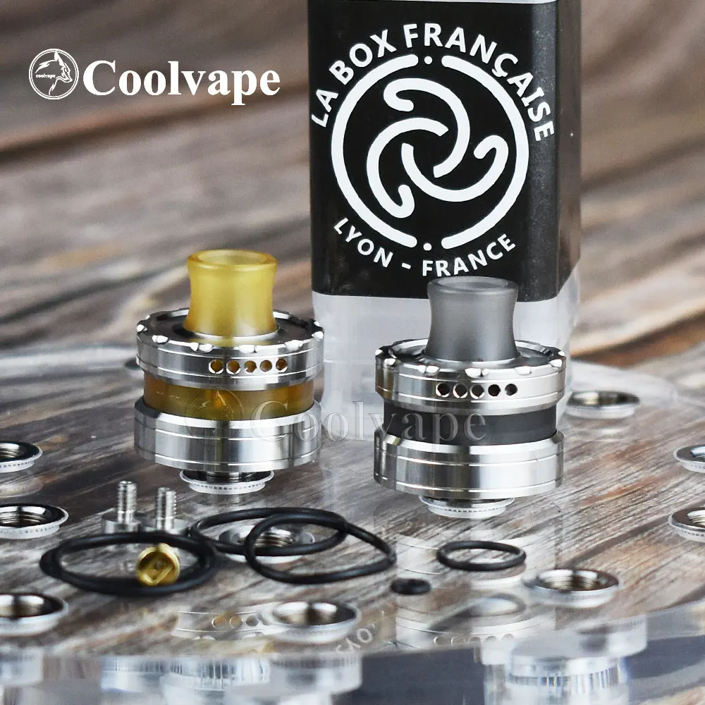 

Атомайзер Le Dripper RDA с одной катушкой, бак для распылителя BF электронной сигареты, 22 мм обслуживаемый капельный бак