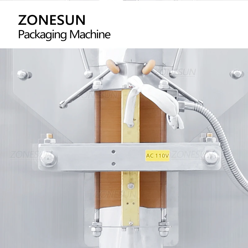 ZONESUN Automatic Liquid Packing Machine Plastic Package BeanMilk Sauce Bag Pure Water Sachet Milk Juice Filling Sealing Machine
