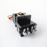 Mini Hydraulic 1/2/3/4/5/6/7 CH Directional Valve with Servos For RC 1/12 Hydraulic Excavator Loader Engineering Vehicle parts