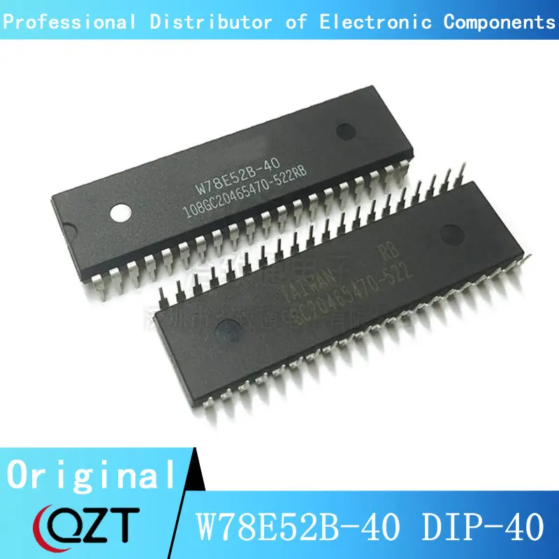 10 Cái/lốc W78E52B-40 Nhúng W78E52B Nhúng Bèo-40 Chip Mới Tại Chỗ