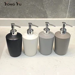 Plastic Bathroom Liquid Soap Dispensers 340ml Bathroom Accessories Hand Sanitizer Shower Gel Shampoo Bottle