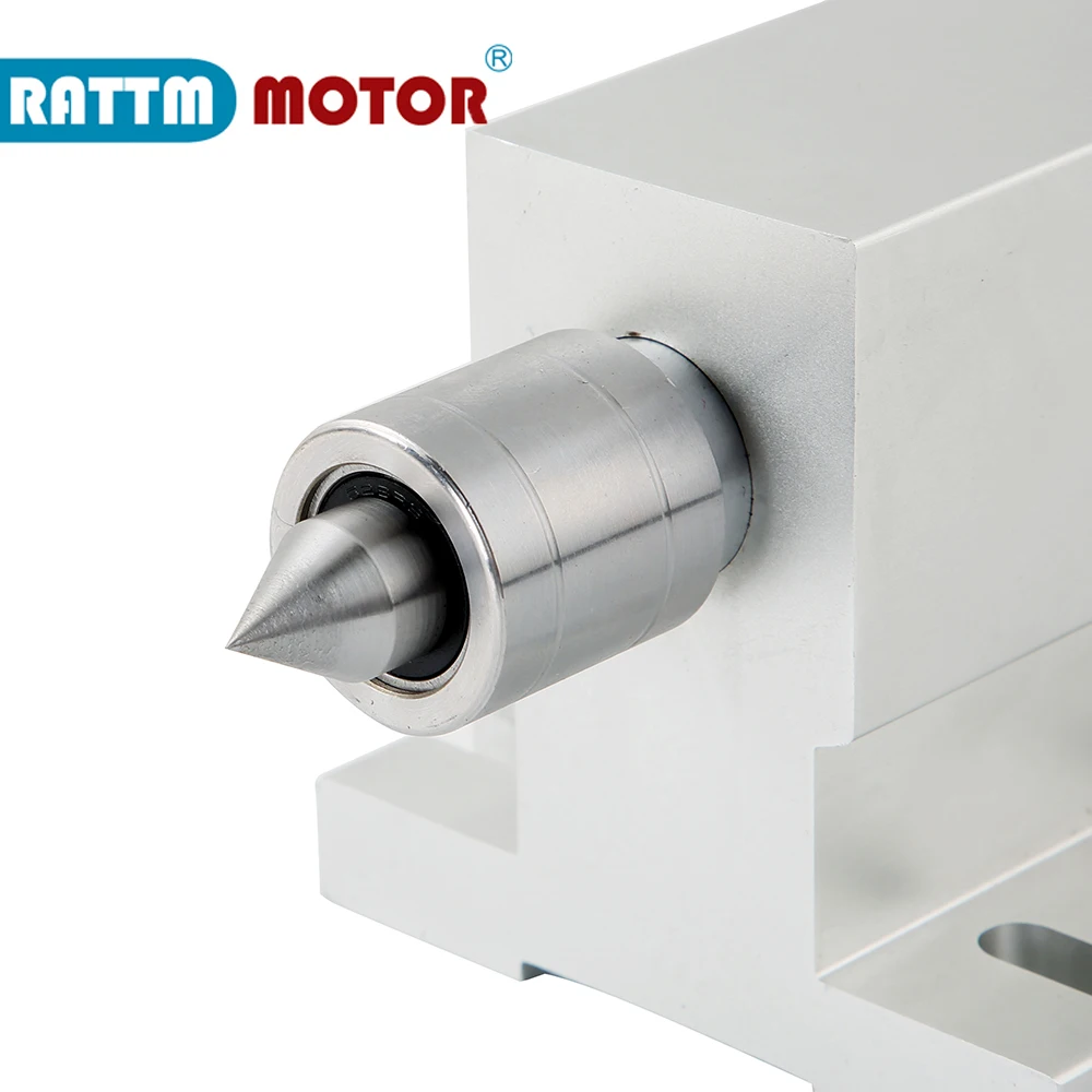 Tailue desconto tailtailstock pneumático 65mm com cabeça pode ser acessórios de torno changable