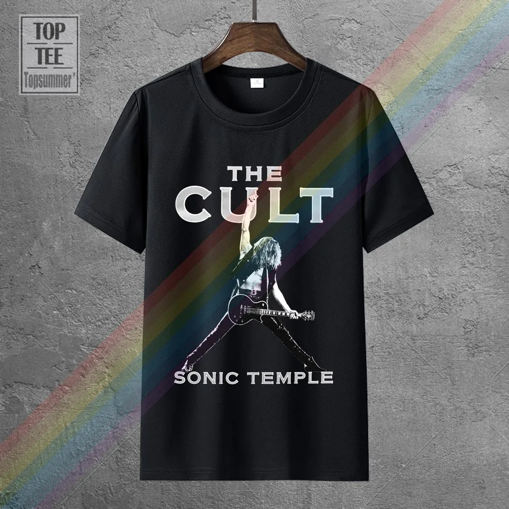 

Футболка с изображением рок-группы The культ-Sonic Temple British Rock-Размеры: от S до 7Xl