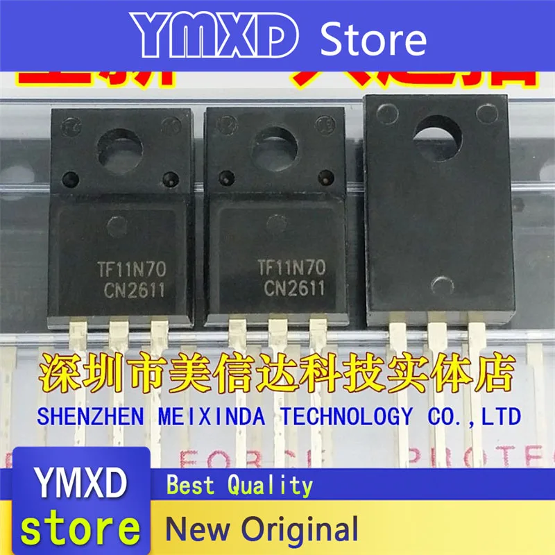 10 шт./партия, новые оригинальные подлинные полевые эффекты TF11N70 AOTF11N70 TO220F 11A700V