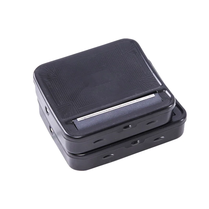 70 78mm Automatic tobacco Rolling box Machine smoke papers metal maker case portable Container Storage Holder accessories