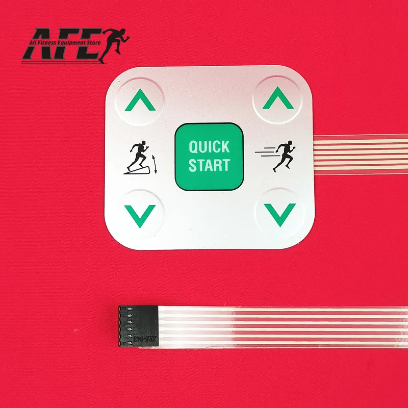 1 قطعة لوحة مفاتيح زر إيقاف التشغيل السريع لـ Precor 954 954i 932 932i 956 956i 966 966i أجزاء جهاز المشي لإصلاح Precor #3