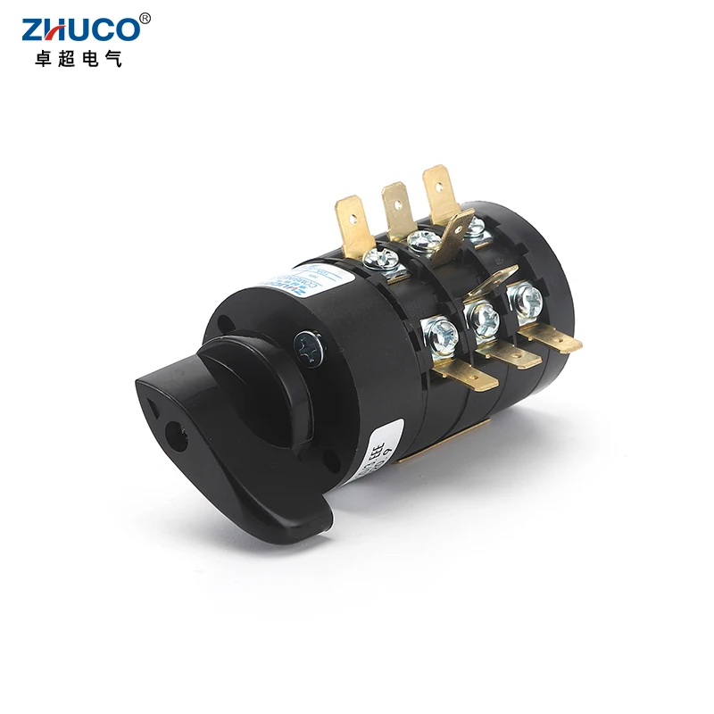 ZHUCO HZ5B-20/3.CCC 3.BBB 3.EEE 2.AAA 20A 660V Rotary Cam Transfer Combination Switch For Electric Welding Machine