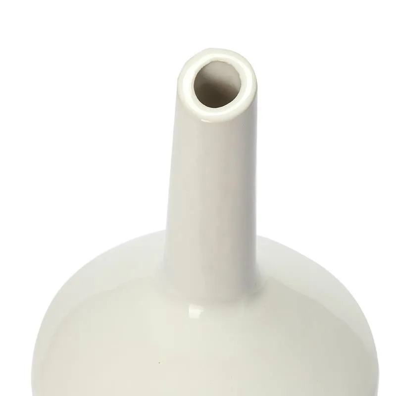 Porcelain Buchner Funnel 150 mm Chemistry Laboratory Ceramic Filter Funnel Pottery Negative Pressure Suction Porous Funnel 1/PK