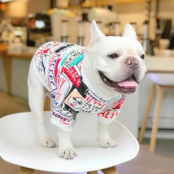 Designer Dog Clothes for Small Dogs Clothing Sweatshirt Fashion Luxury Dog Costume French Bulldog Clothes for Yorkies Chihuahua