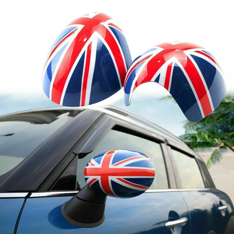 Car Door Side Mirror Covers for Mini Cooper R55 R56 R57 R58 R60 R61 Power Fold Mirror