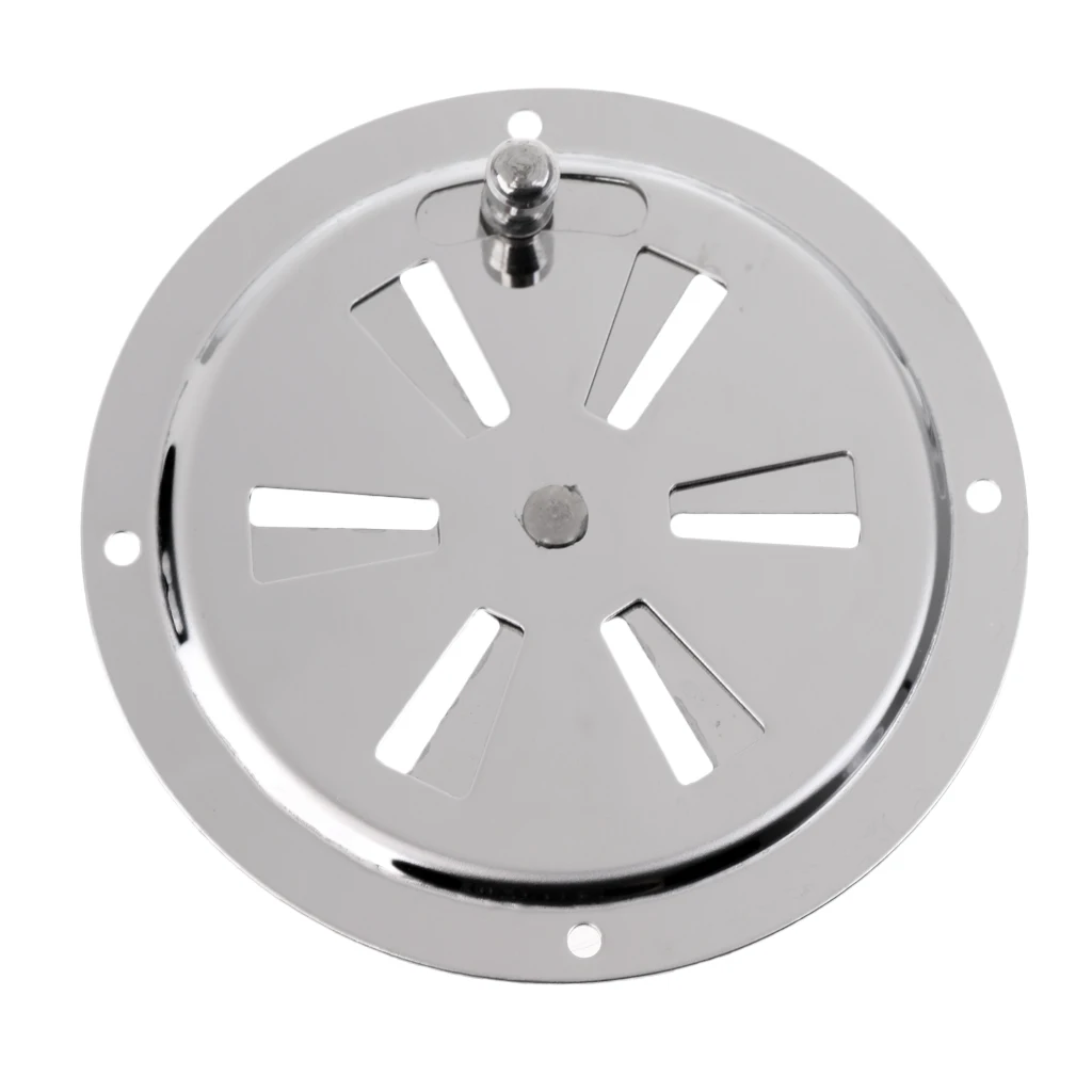 100mm Butterfly Boat Round Louvered Vent Cover Marine Stainless Steel