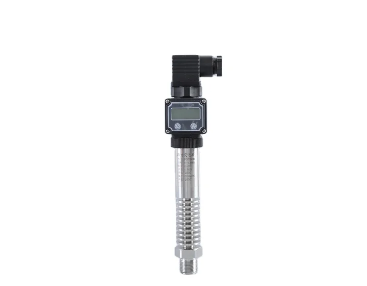 High Temperature Type Pressure Sensor 0-10V Small Temp Pressure Transmitter With LCD Display