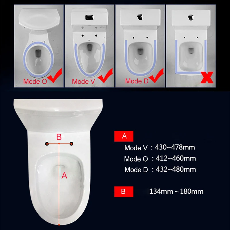 WETIPS No-Electric Bidet Toilet Seat Cold Water Double Nozzle Washer Tapas Wc Shower Toilet Lid Cover Bidet Cleaning Toilet Seat