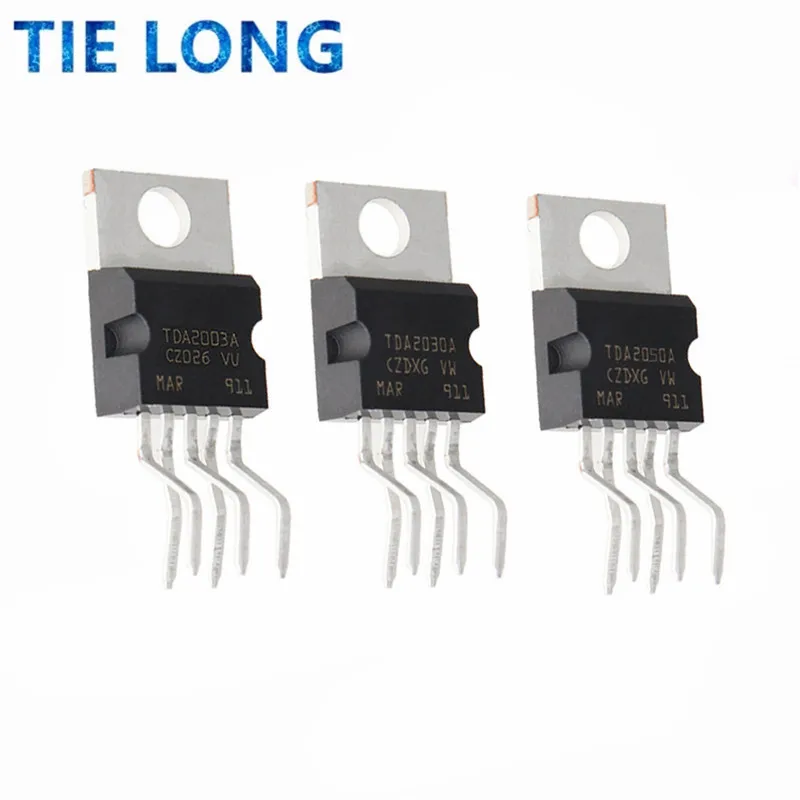 10pcs TDA2030 TDA2030A TDA2003A TDA2050A LM1875T LM1875 linear audio amplifier short-circuit and thermal protection IC