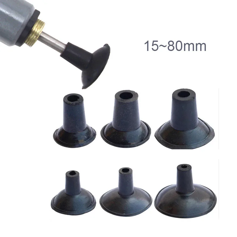 Black Valve Grinder Sucker for Car Motorcycle Electro-pneumatic Valve grinder Valve Grinding Cup 15-80mm