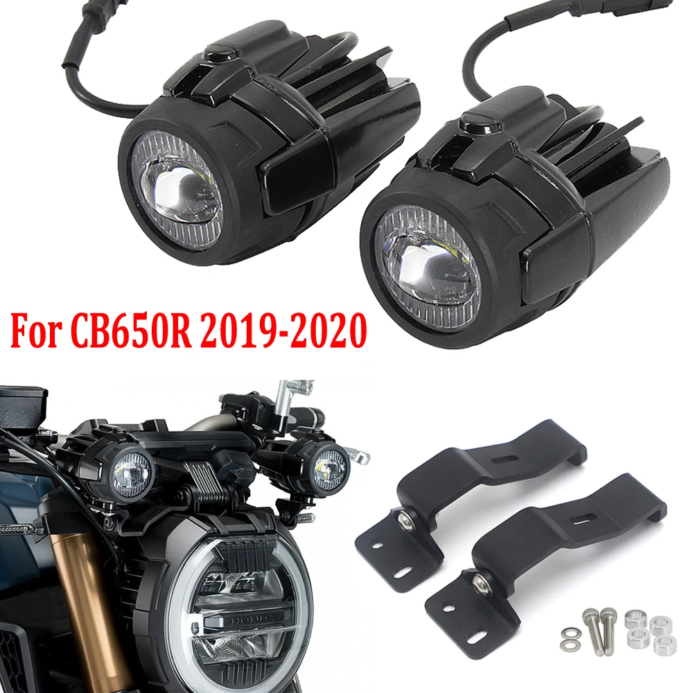 

New For Honda CB650R CB 650 R 2019 2020 Motorcycle Accessories Fog Lights LED Auxiliary Fog Light Driving Lamp CB 650R CB650 R