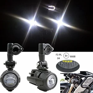 LED Motorcycle Auxiliary Lamp for BMW R1200GS ADV F800GS YAMAHA MT07 MT09 CRF1000L Africa Twin Kawasaki Fog Lights Lamp 8 Main Auxiliary Moto Farols Sales - №1