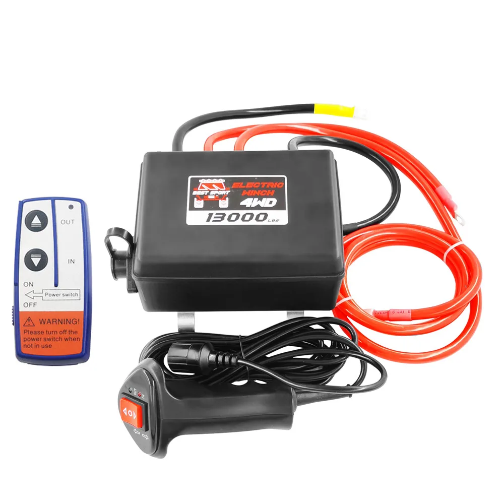 Winch Control Box with Wireless Remote Control Controller Relay Winch Accessories