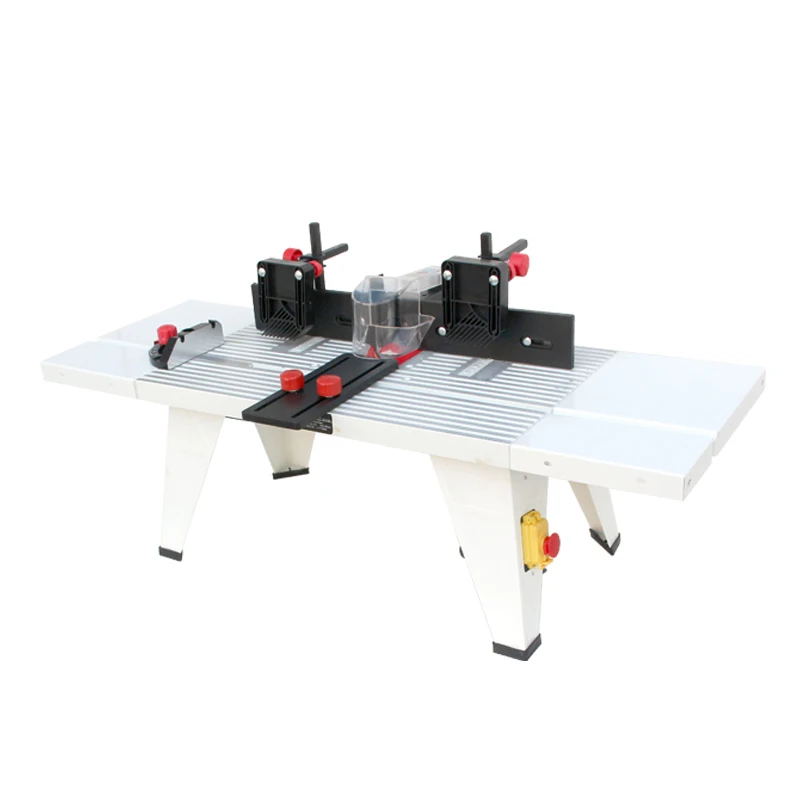 

Woodworking workbench Engraving machine workbench Trimming electromechanical wood milling flip table Multifunctional