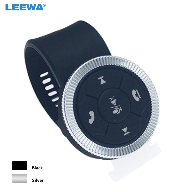 

LEEWA New 7-Key Car Wireless Steering Wheel Control Button With Resin Strap For Car Android DVD/GPS Navigation Player #CA3155
