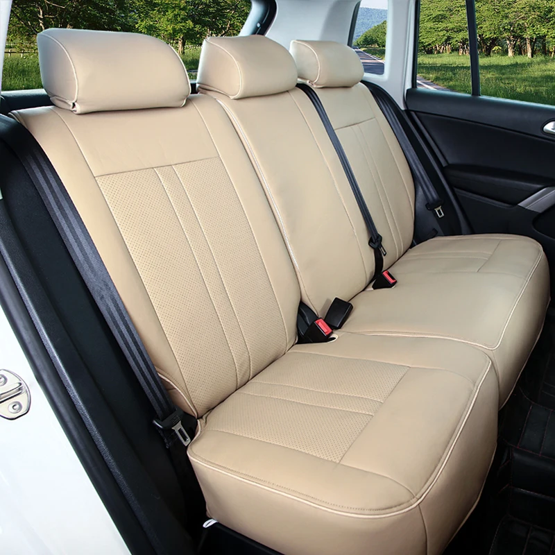 CARTAILOR Seat Covers for Benz GLK220 GLK350 GLK300 GLK200 PU Leather Seat Cover Sets Protector Styling Car Interior Accessories