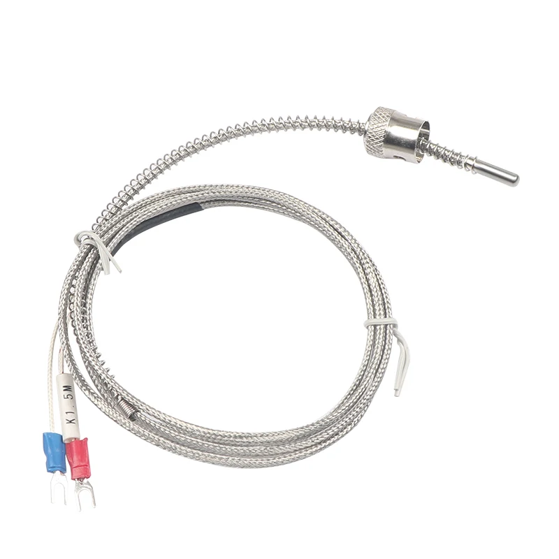 10pcs K/E adjustable compression spring thermocouple (compression spring type) bayonet adjustable WRNT-203
