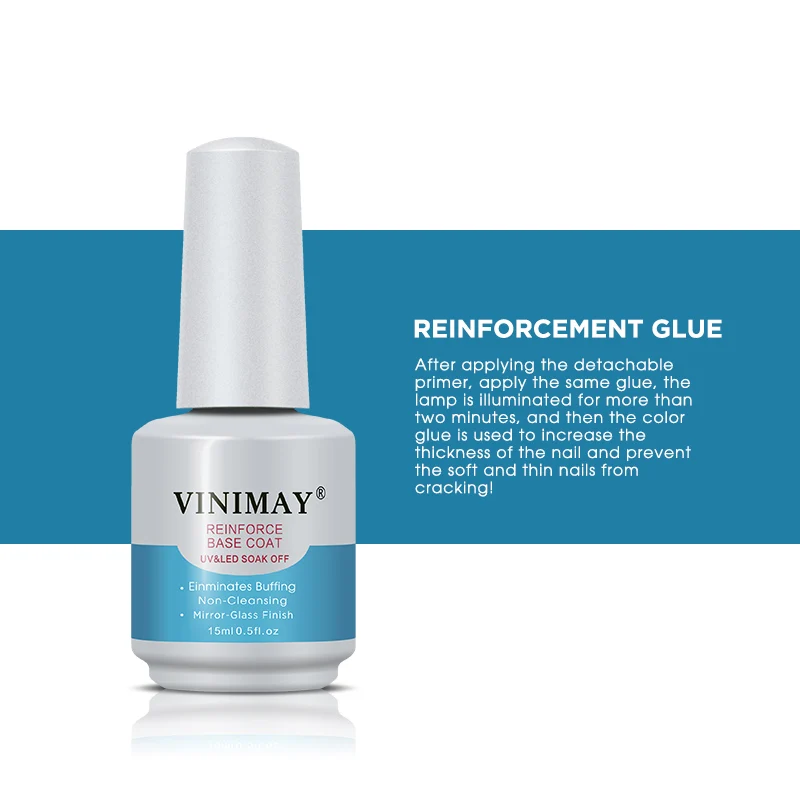 Vinimay-gel de unha mágico, removedor, base fosca, esmalte de unha, arte de unha, primer, salão de beleza