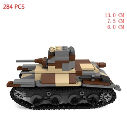 hot military WW2 technical vehicles Japanese army Type 95 Ha-Go tank weapon equipment war Building Blocks model bricks toys gift